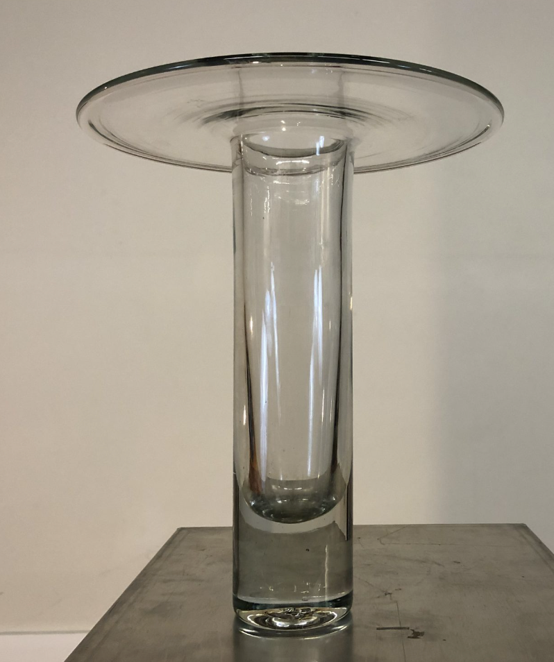 Blenko Hand-Blown Pedestal Vases — 11 ¾”