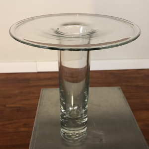 Blenko Architectural Disc Vase (Quantity 2)