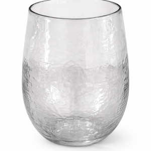 Hammered Glass Vase