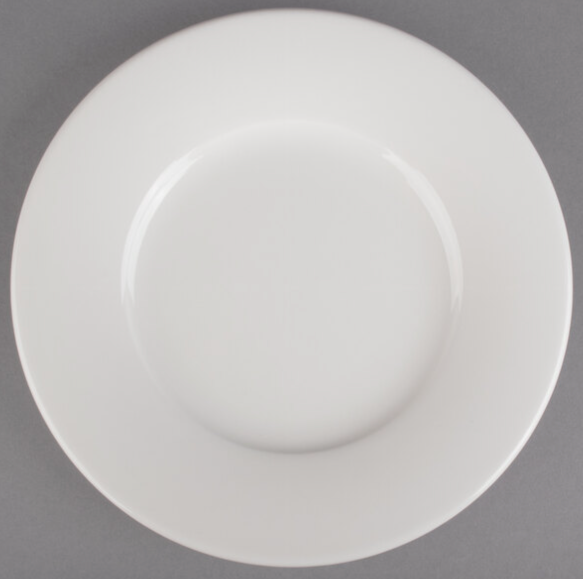White Limoges Porcelain Salad Plate — 8.25″ (Ridgewells)