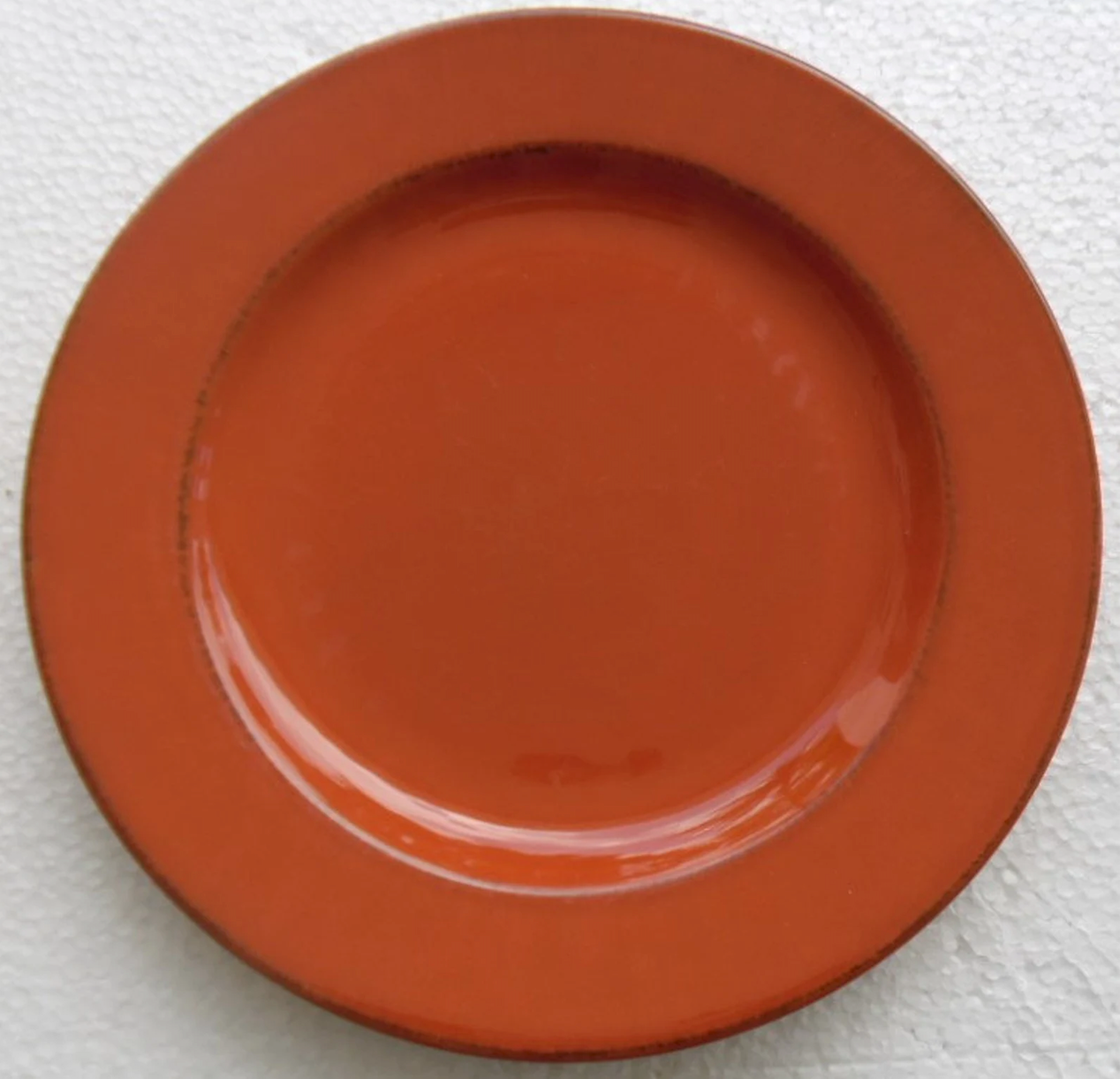 Rustic Orange Charger — 13″