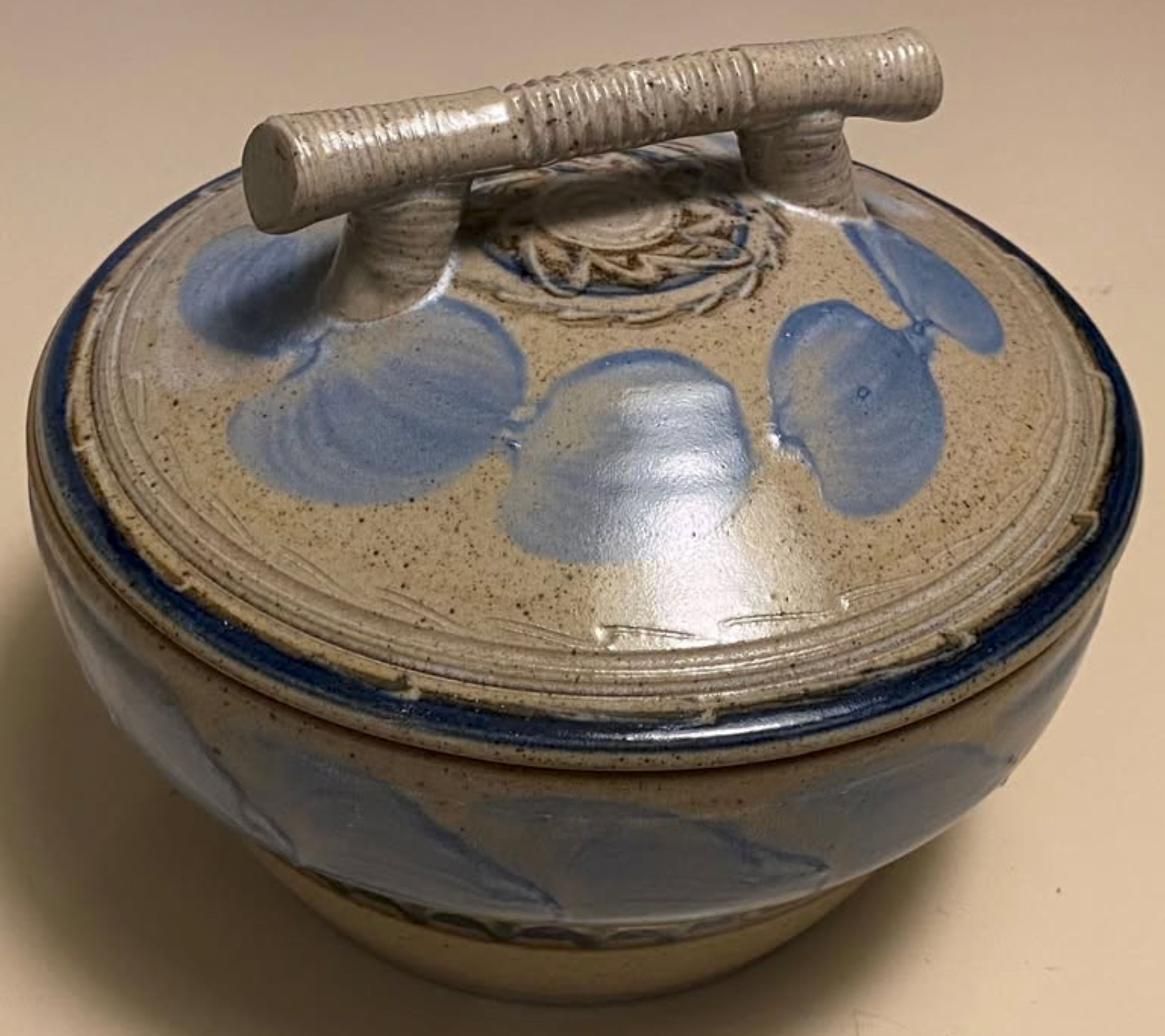 Hand-Thrown Stoneware Steamer by David Norton (Alexandria, Virginia)
