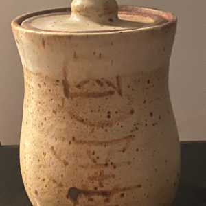 Stoneware Lidded Jar (Quantity 1)