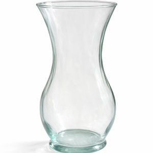 Green-Tinted Elegant Hurricane Vase