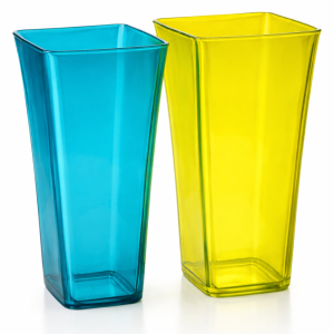 Color Pop Acrylic Vases* (Quantity 2)