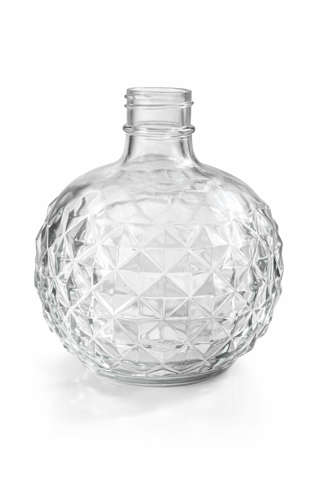 Vintage Park Industries “Merry Go Round” Diamond-Cut Decanter Bottle — 5 ¾” H