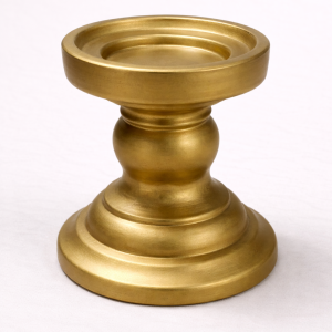 Gold Pillar Pedestal (Quantity 2)