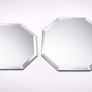 Beveled Mirror Centerpiece Trays  (Quantity 8 small and 6 large)