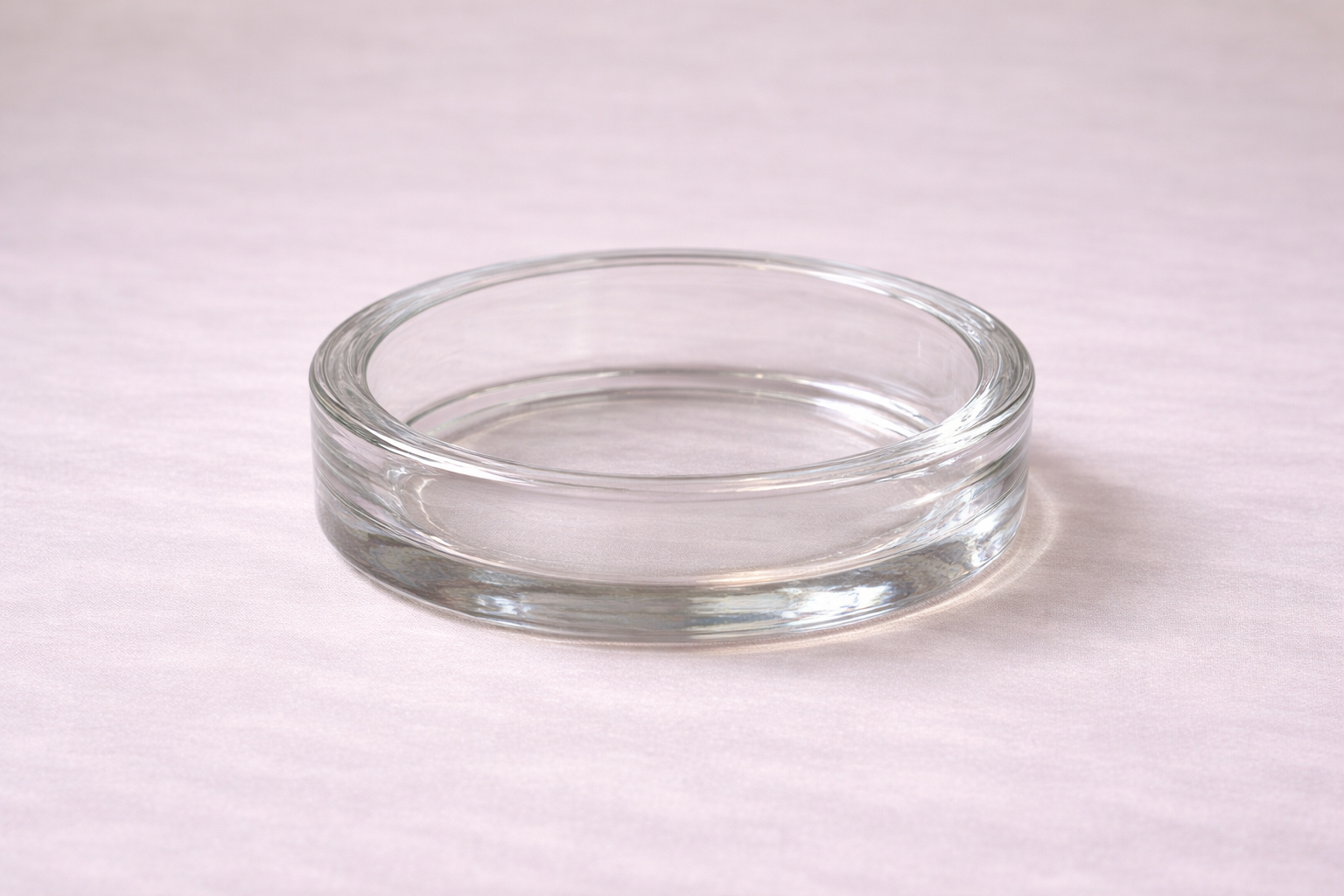 Mid-Century Architectural Glass Bowl – 2.5″D