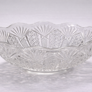 Scalloped Crystal Bowl (Quantity 1)