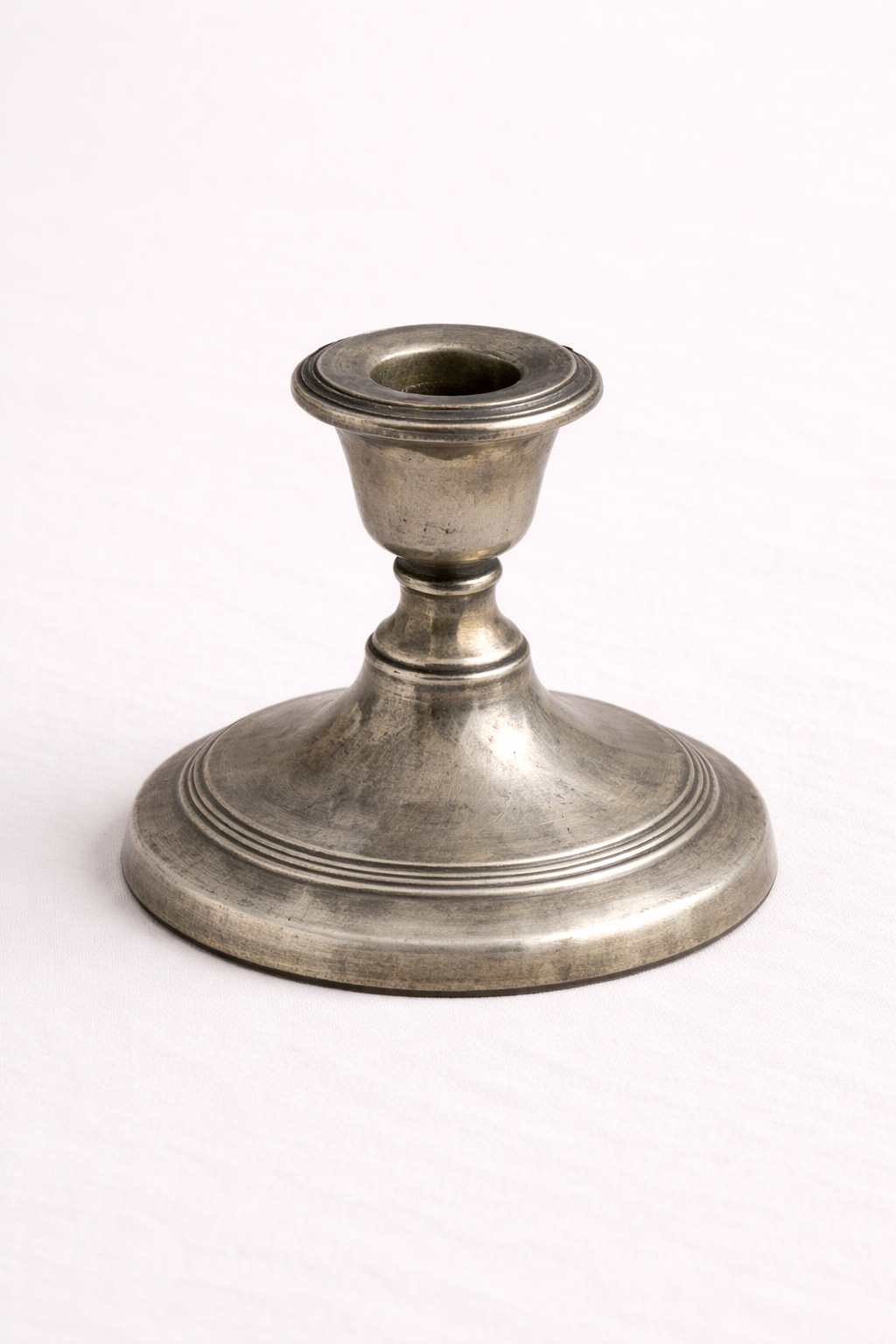 Mid-Century Silver-Plate Taper Holders – Weighted Base | Classic Form