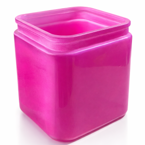 Pink Florist Cube Vase (Quantity 1)