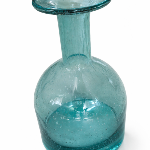 Aqua Bubble Glass Decanter