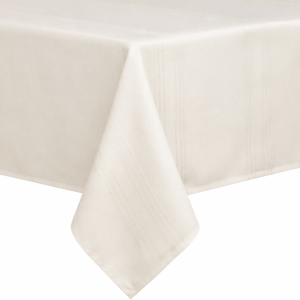 Ivory Embroidered Tablecloth (Quantity 1)