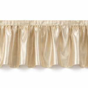 Ivory Heat-Pressed Pleated Wrapping Ruffle - 15"  (Quantity 1)