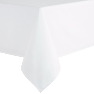 White Yale Fabric Tablecloth 60x102 (Quantity 4)