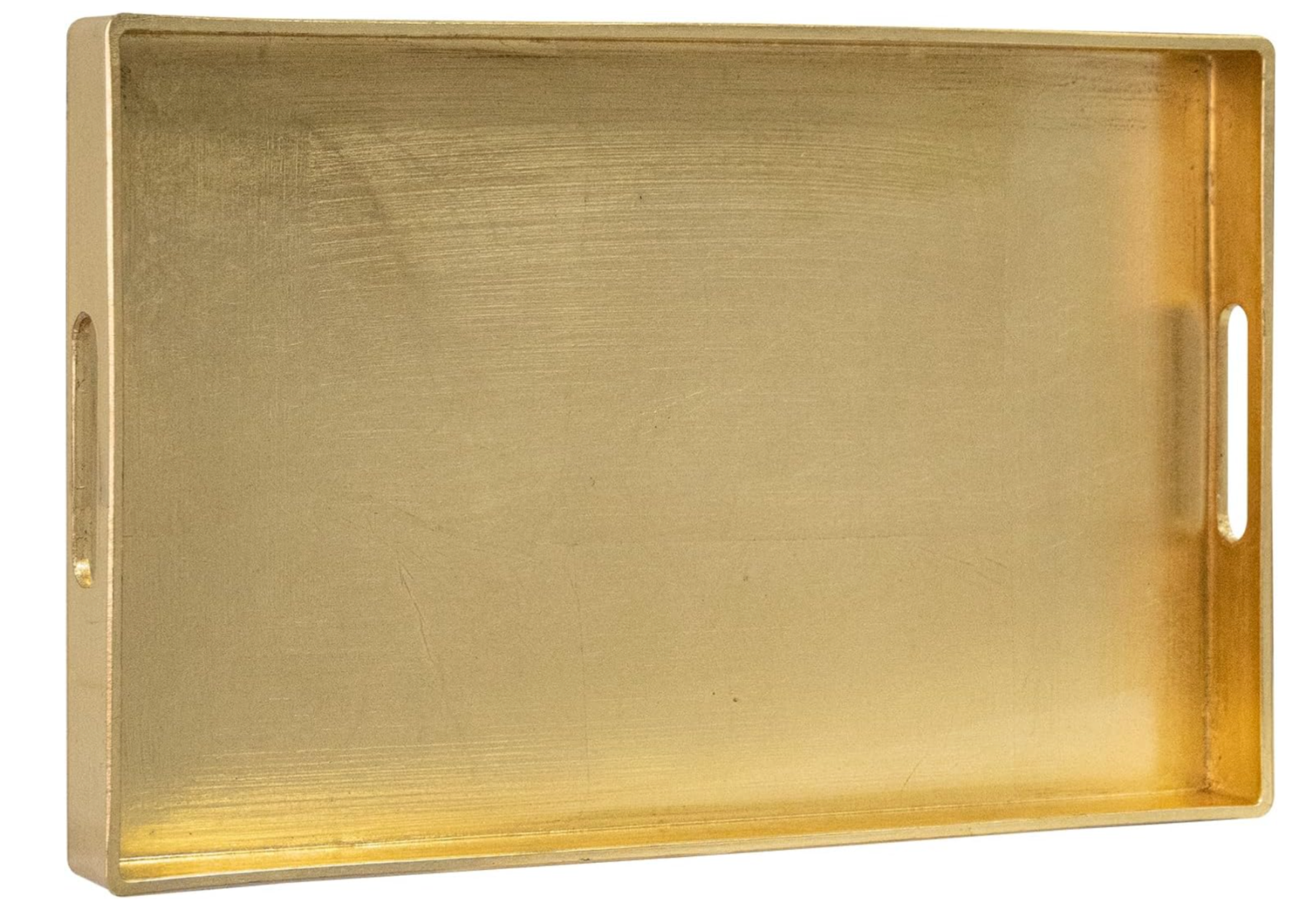 Gold Leaf Serving Tray (13″ × 9″)