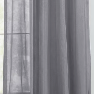 Smoke Gray Sheer Draping Panels (Quantity 2)