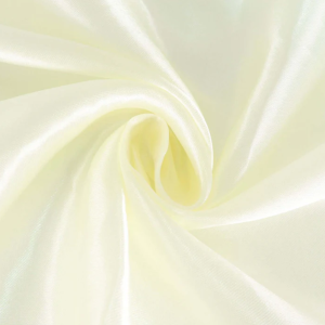 Ivory Satin Tablecloth  (Quantity 9)