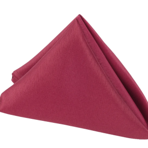 Red Polyester Napkin (Quantity 72)