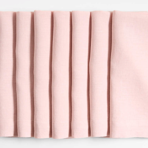 Blush Polyester Napkins (Quantity 36)