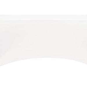 White Spandex Table Cover (Quantity 1)