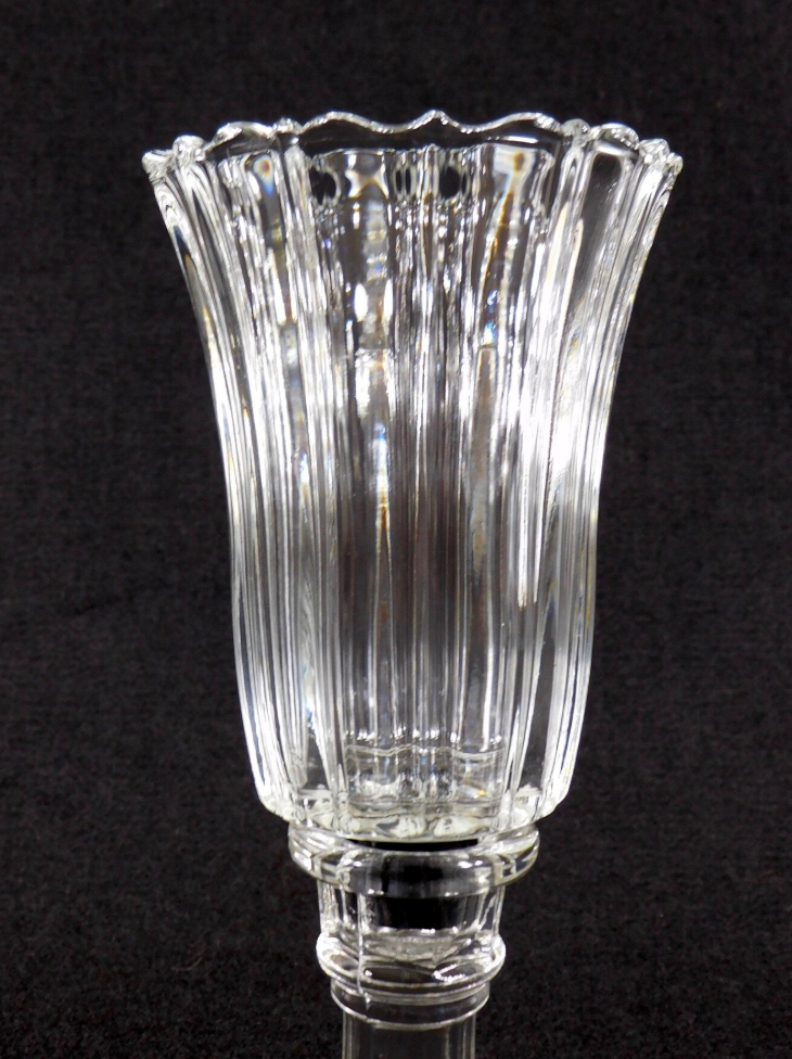 Ribbed Glass Votive Cup
