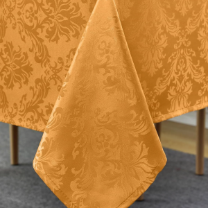 Gold Jacobean Tablecloth (Quantity 1)