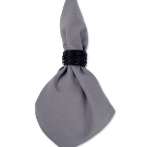 Grey Cotton Napkins 17"X17" (Quantity 72)