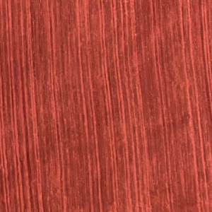 Sheer Red Drape vith Vertical Piping  (Quantity 2)
