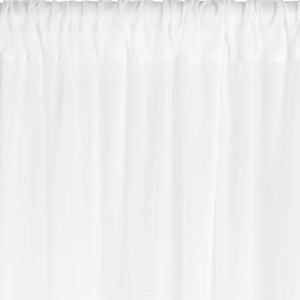 White Backdrop Drape