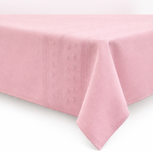 Vintage Rose Embroidered Tablecloth  (Quantity 1)
