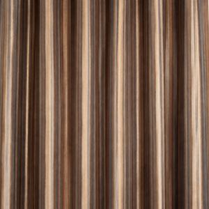 Blue/Brown Metallic Striped Sheer Panels (Quantity 3)