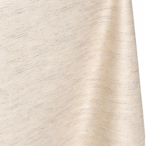 Linen Oblong Tablecloth with Shimmering Silver Threads  (Quantity )