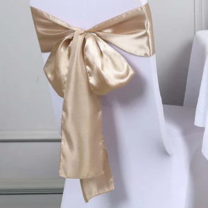 Beige Satin Sash  (Quantity 55)