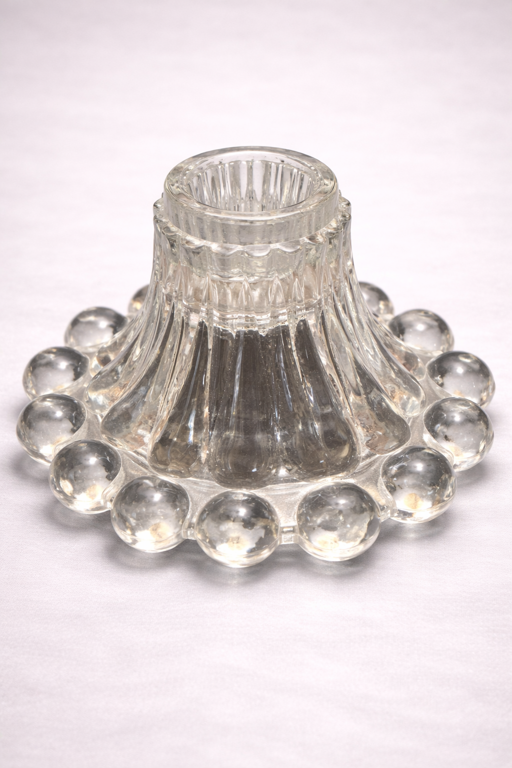 Anchor Hocking “Berwick / Boopie” Bubble Candle Holder