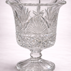 Pedestal Hurricane Crystal Vase by Shannon in Ireland (Quantity 1)