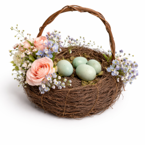 Grapevine Nest and Handled Nest Basket  (Quantity 2)