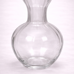 Round Optic Bouquet Vase