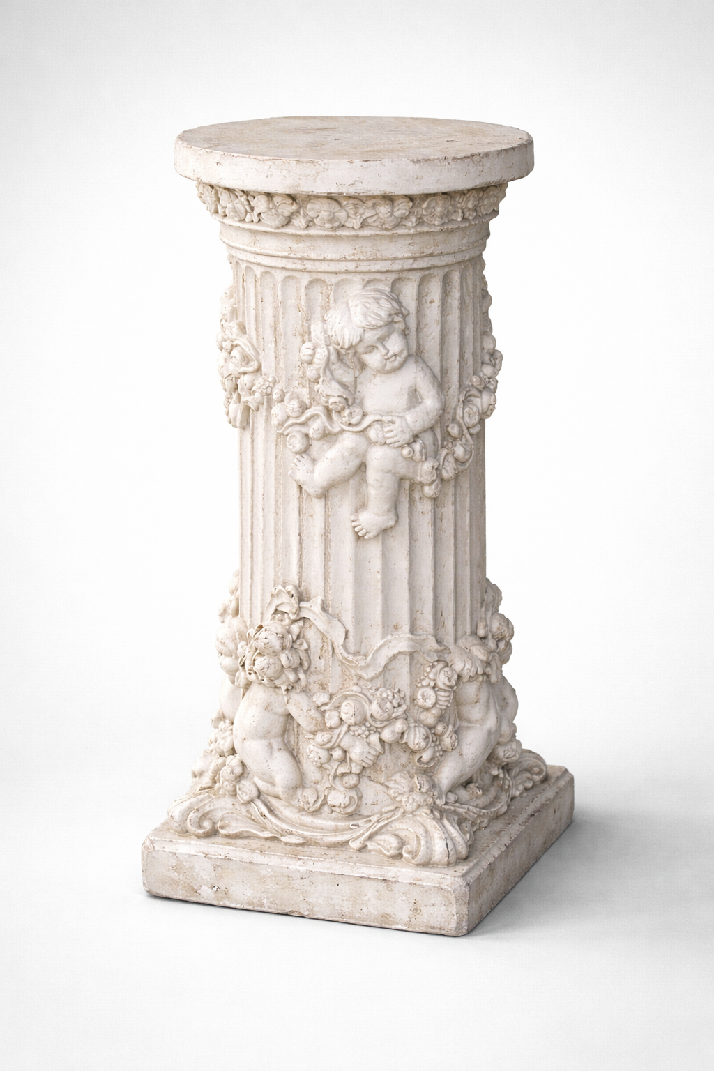 Cherub Pedestal
