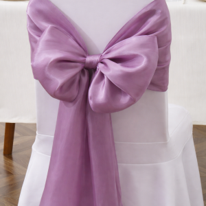 Lavender Satin Sash (Quantity 50)