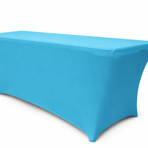 Fitted Turquoise Tablecover - 120R (Quantity 1)