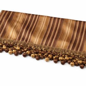 Bronze Tassel Valence