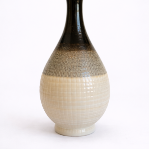 Italian Ceramic Fantoni-Style Bottle Vase (Quantity 1)