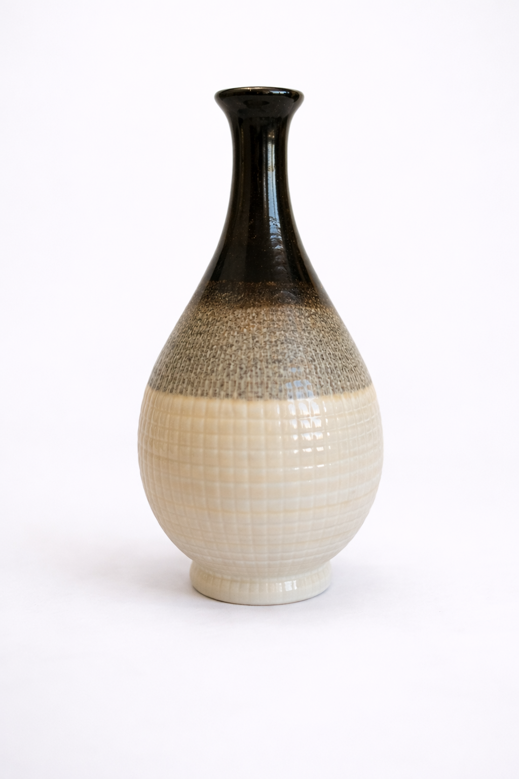 Italian Modernist Ceramic Bottle Vase