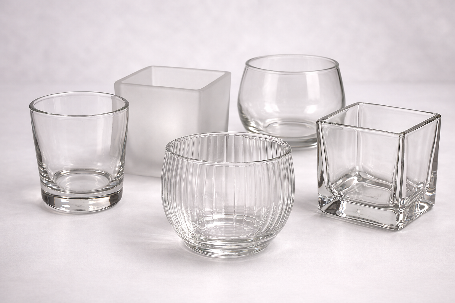 Glass Candle Foundations