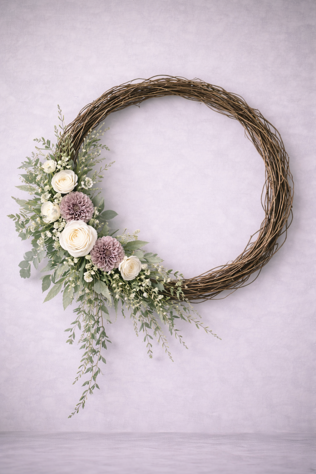 Floral 36″ Statement Wreaths