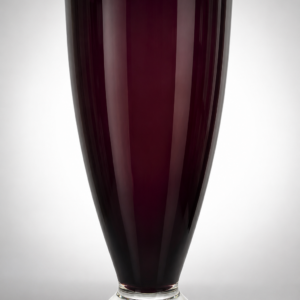 Large Amethyst Art Glass Vase (Quantity 1)
