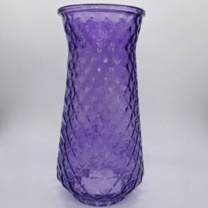 Lavender Art Glass Paula Vase (Quantity 2)