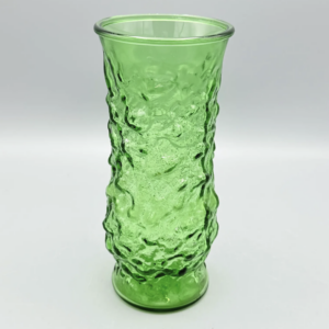 Vintage Anchor Hocking Emerald Green “Milano” Vase